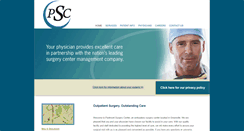 Desktop Screenshot of piedmontsurgerycenter.com